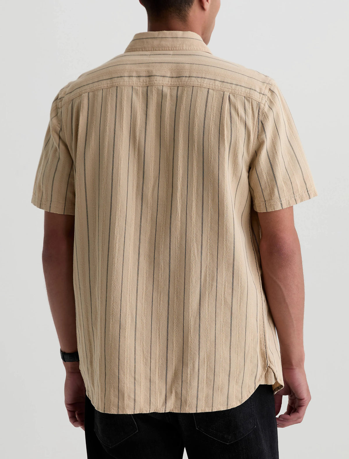 NATURAL/BLACK STRIPE
