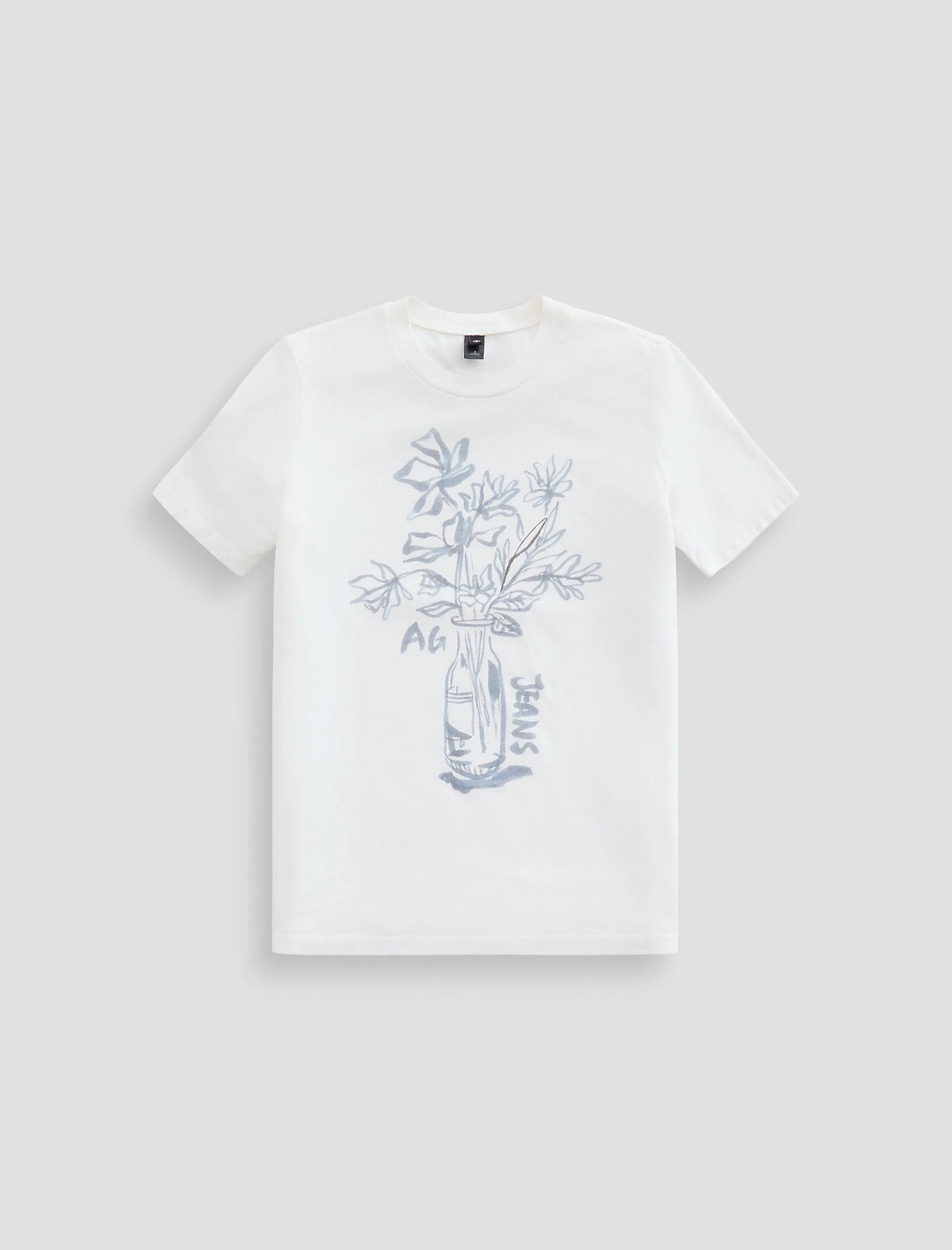 WOMEN BRUSHED FLORAL -IVORY DU