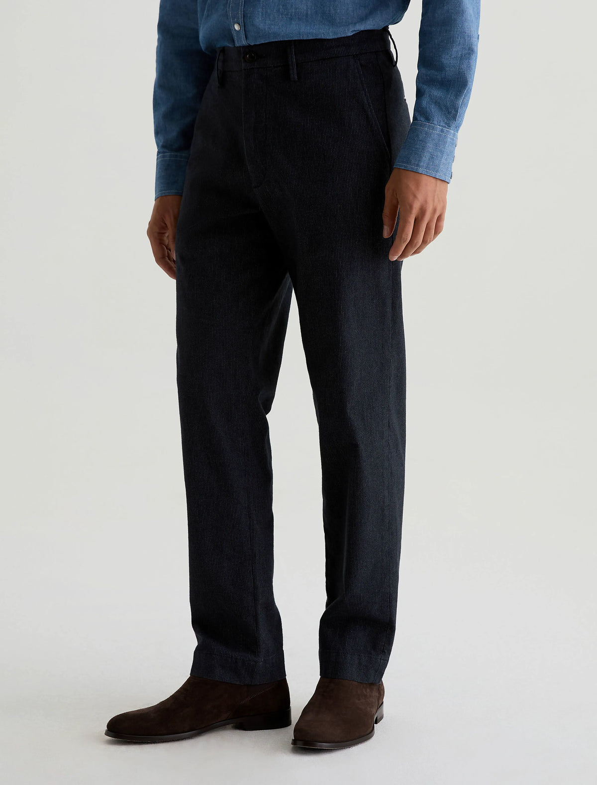STEEL GREY PINSTRIPE