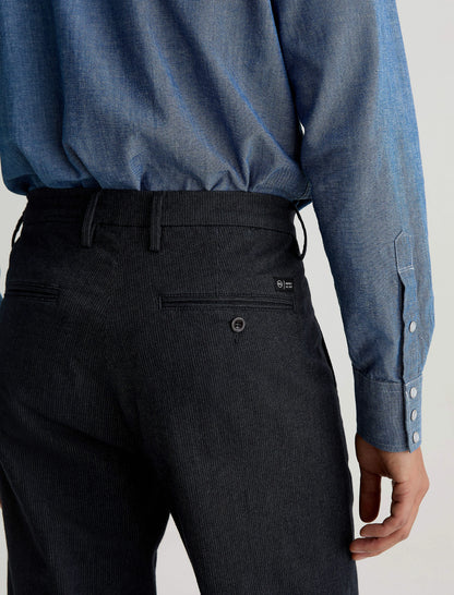 STEEL GREY PINSTRIPE