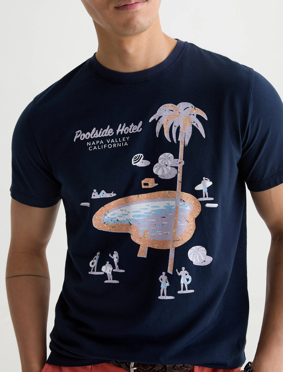 P POOLSIDE HOTEL DEEP NAVY
