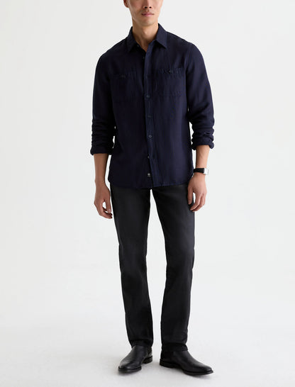 TRUE BLACK RIFF WAVE STRIPE