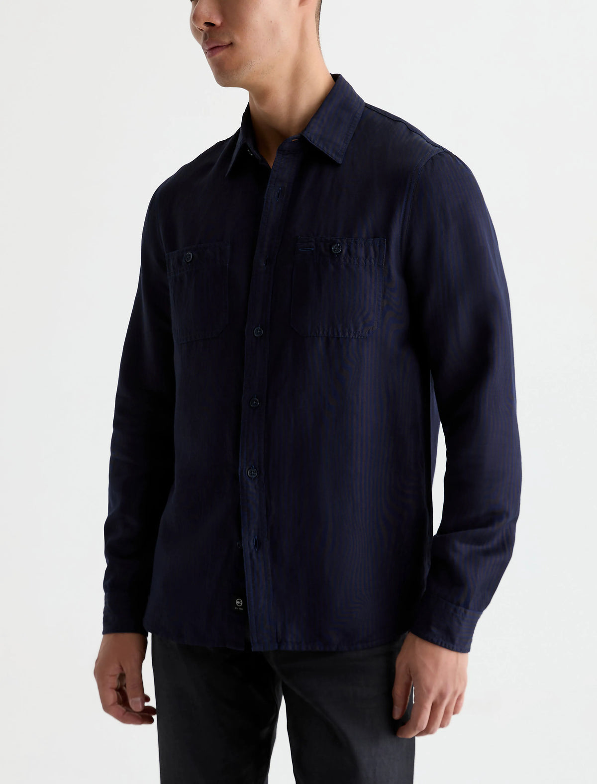 TRUE BLACK RIFF WAVE STRIPE