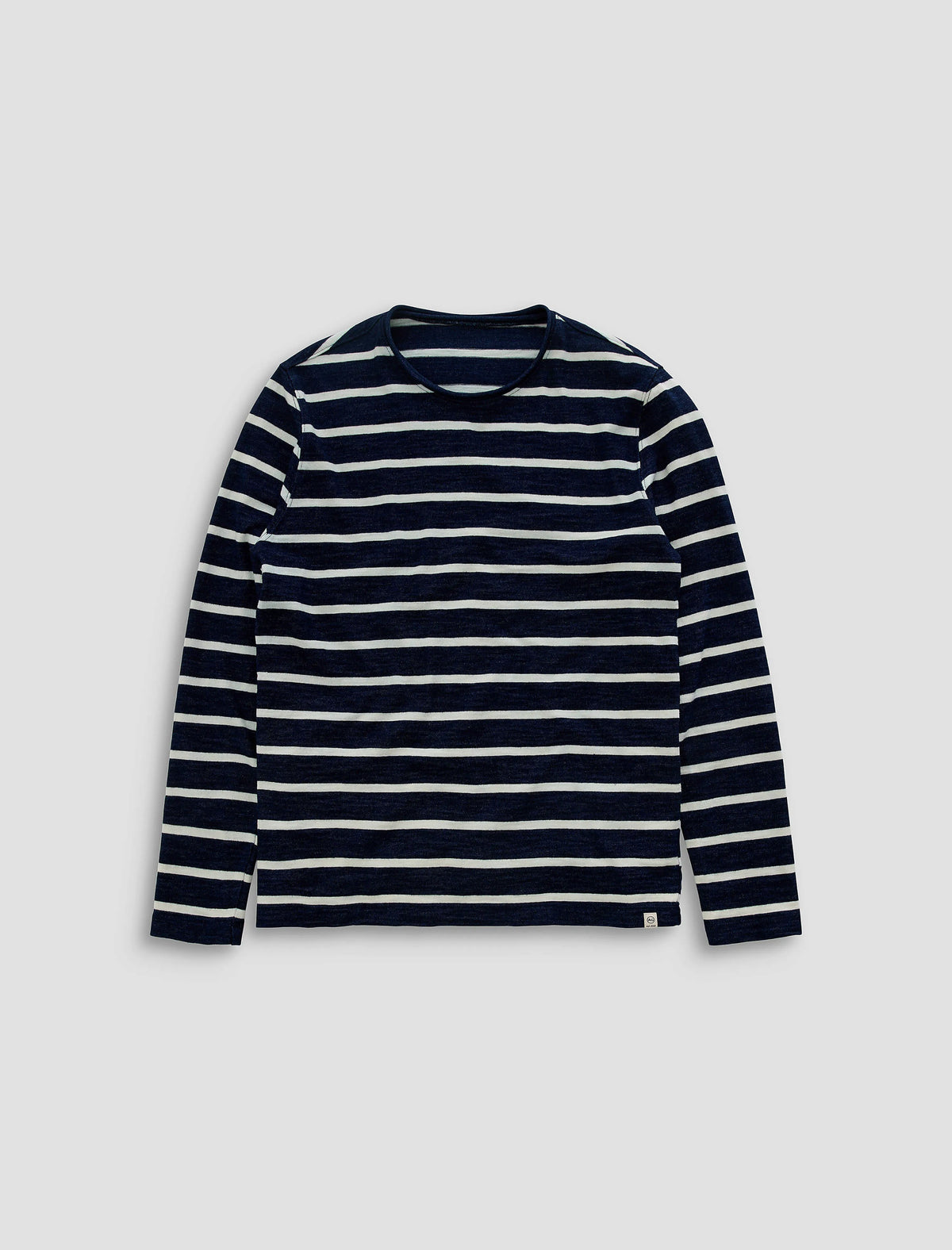 NAVY/NATURAL STRIPE