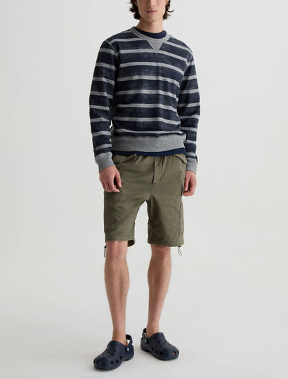 NAVY/GREY STRIPE