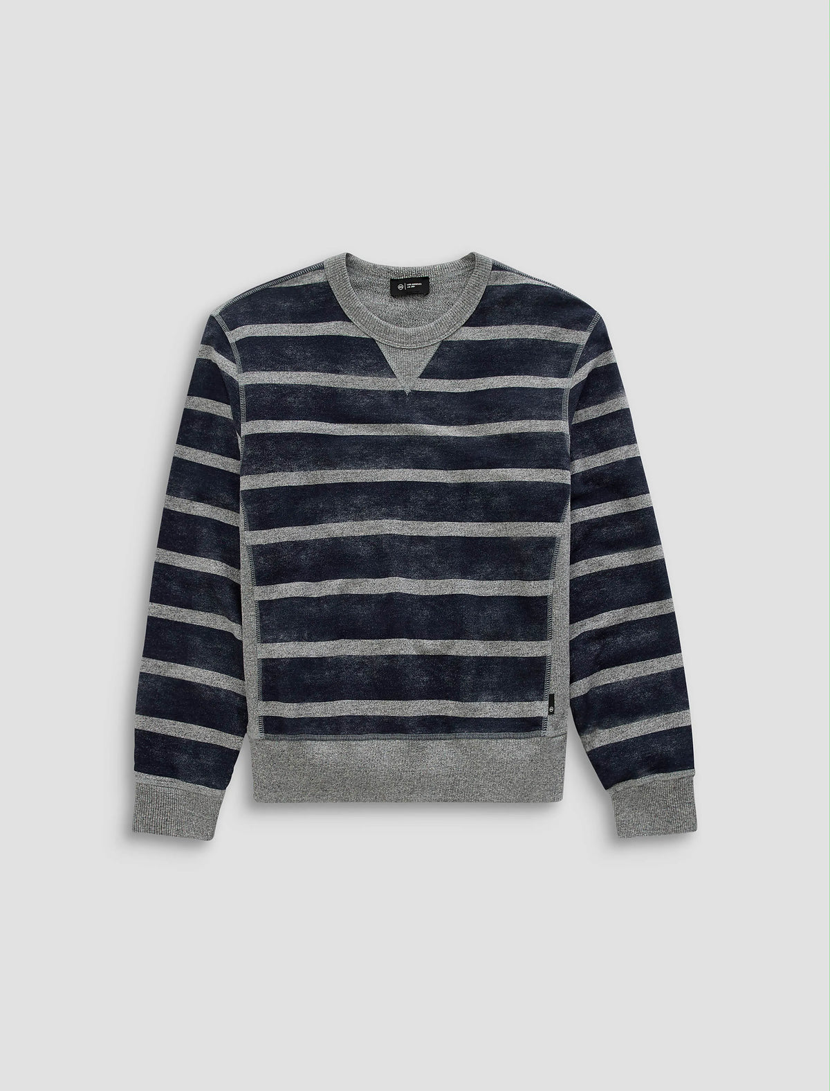 NAVY/GREY STRIPE