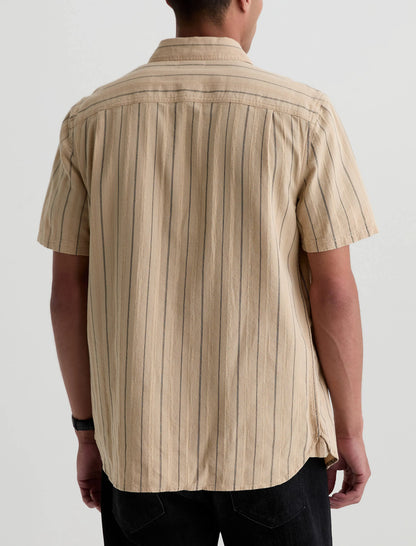 NATURAL/BLACK STRIPE