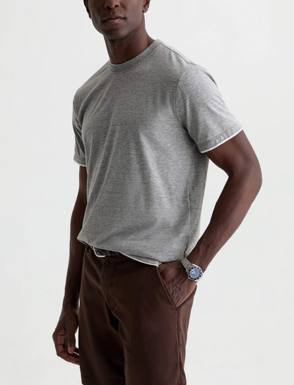 HEATHER GREY/TRUE WHITE