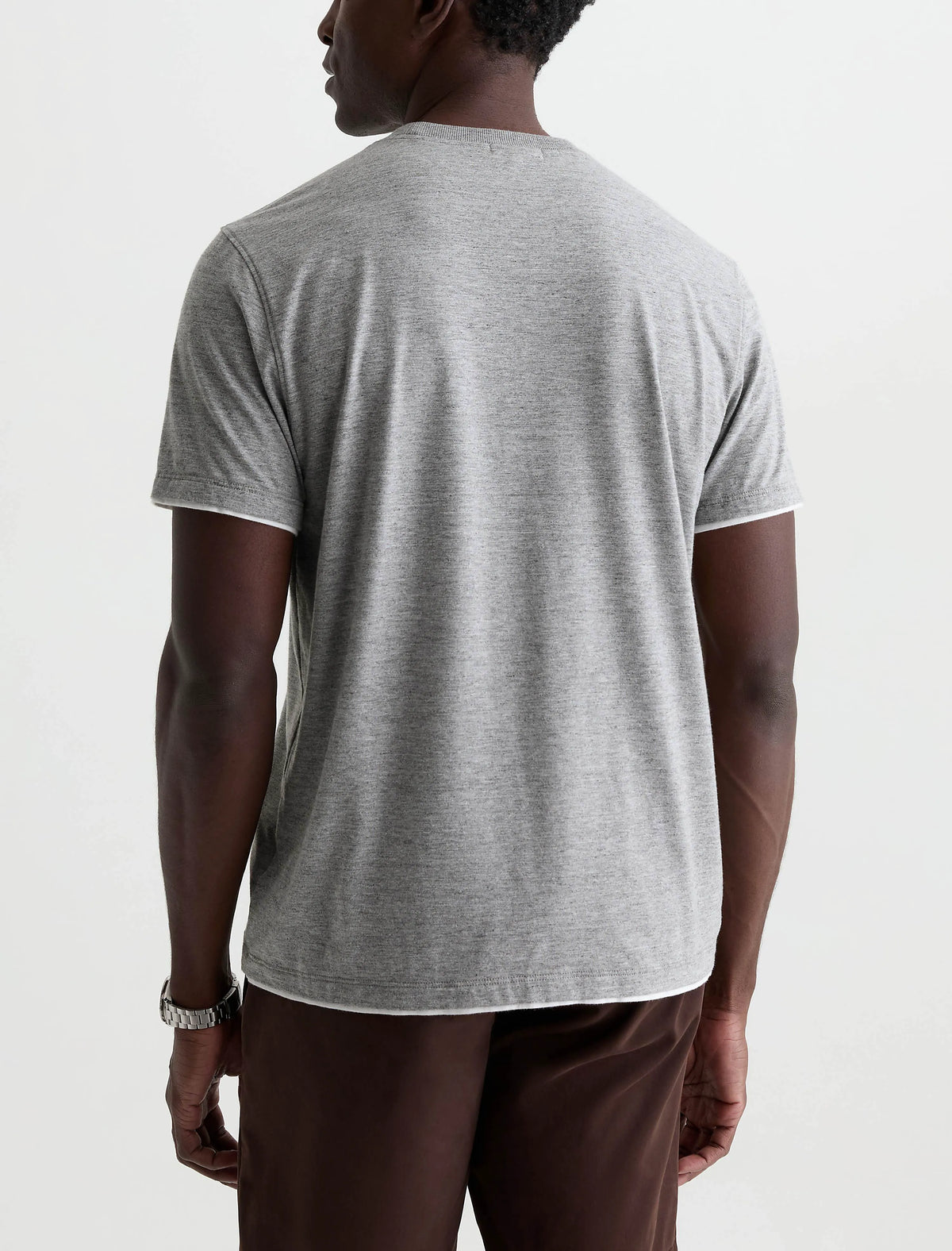 HEATHER GREY/TRUE WHITE