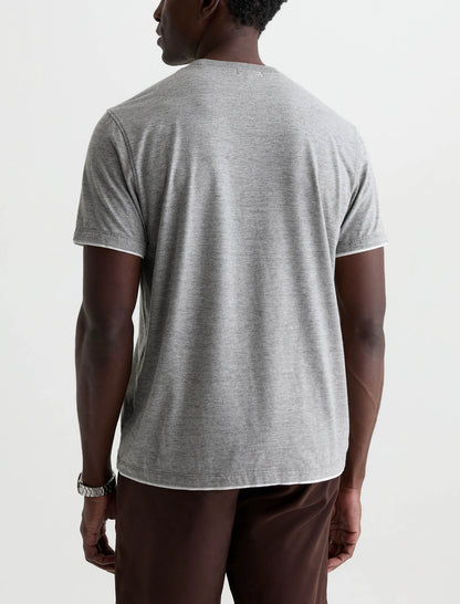 HEATHER GREY/TRUE WHITE