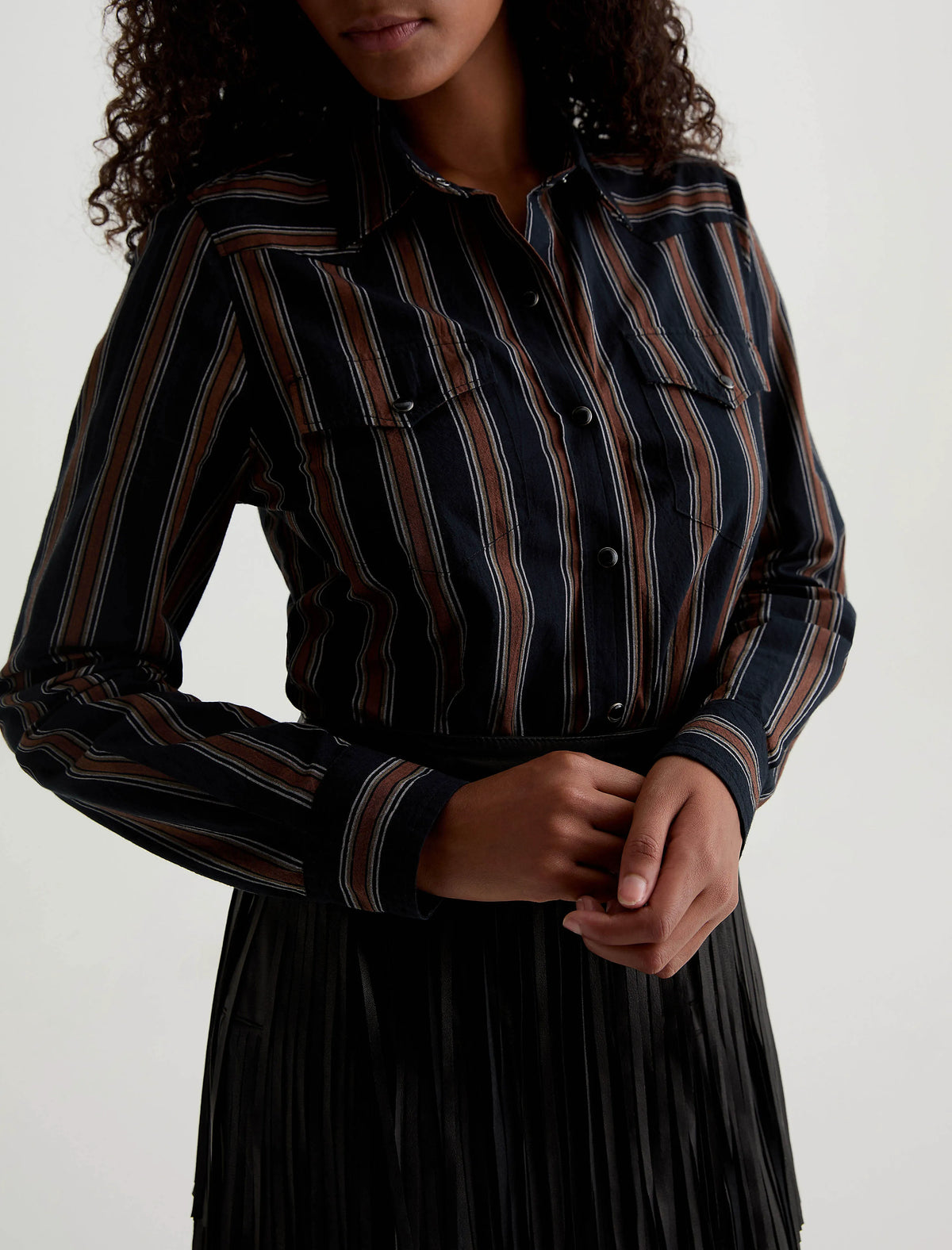 BOLD STRIPE BLACK MULTI