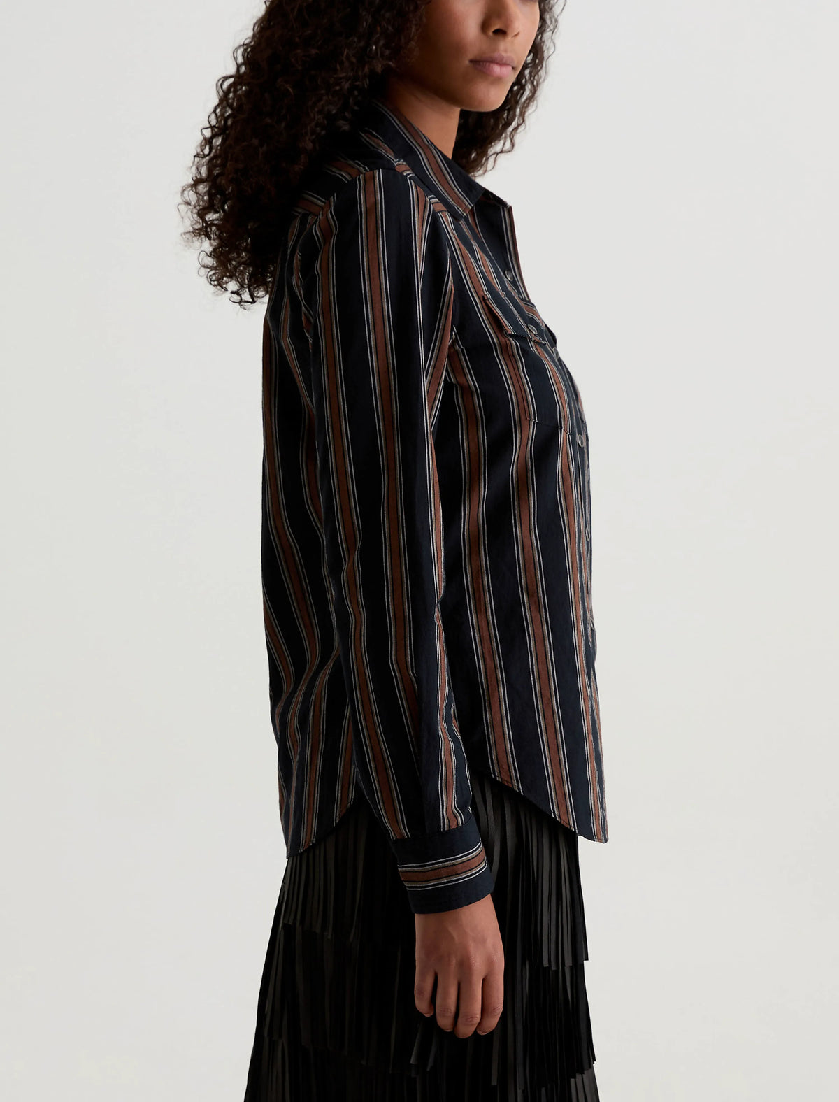 BOLD STRIPE BLACK MULTI