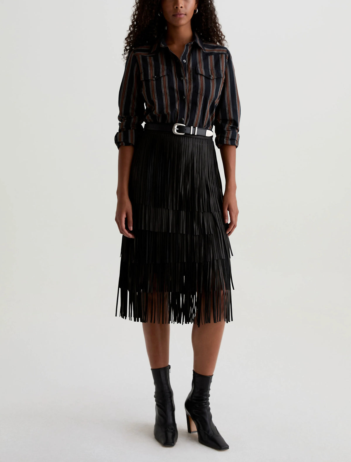 BOLD STRIPE BLACK MULTI