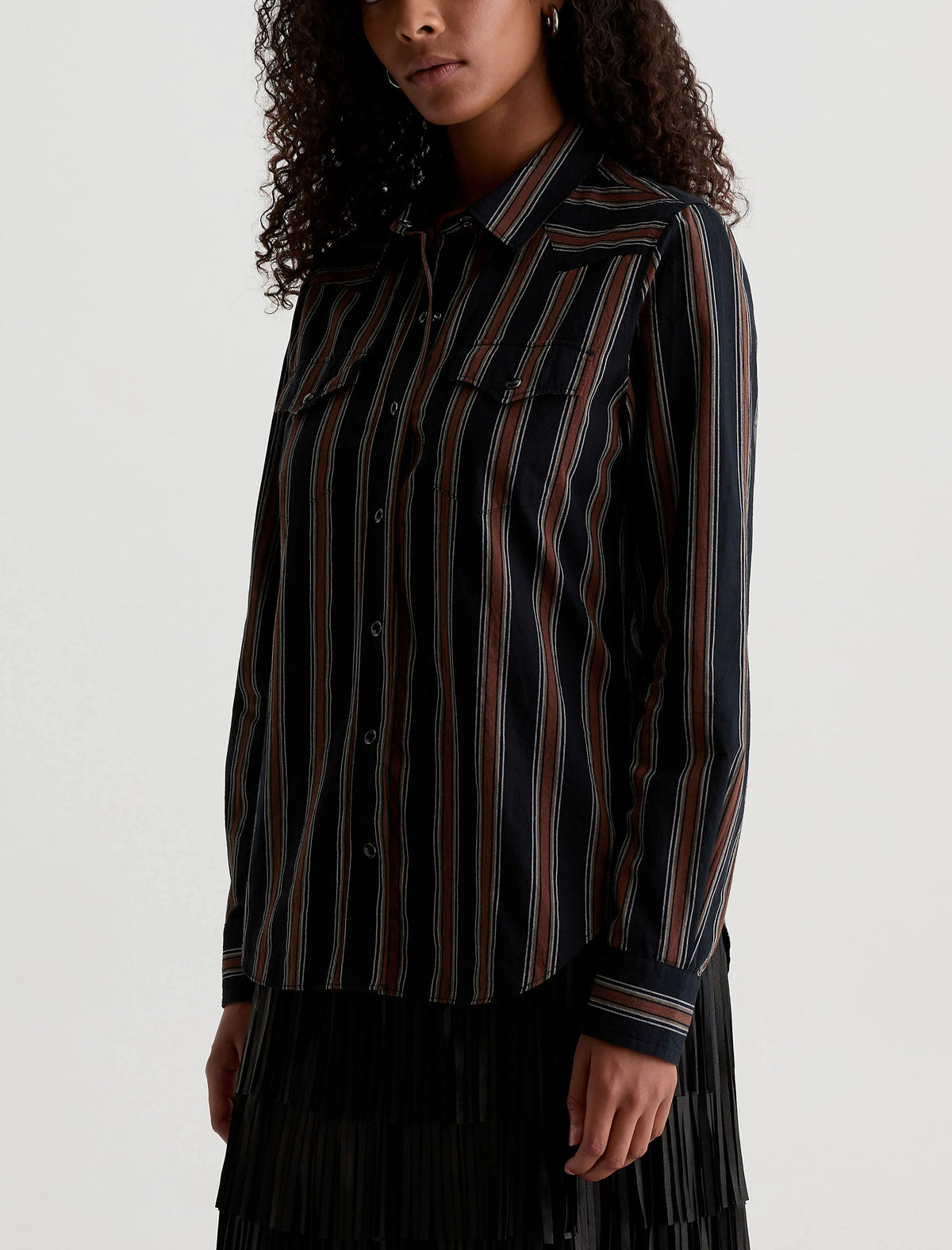 BOLD STRIPE BLACK MULTI