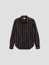BOLD STRIPE BLACK MULTI