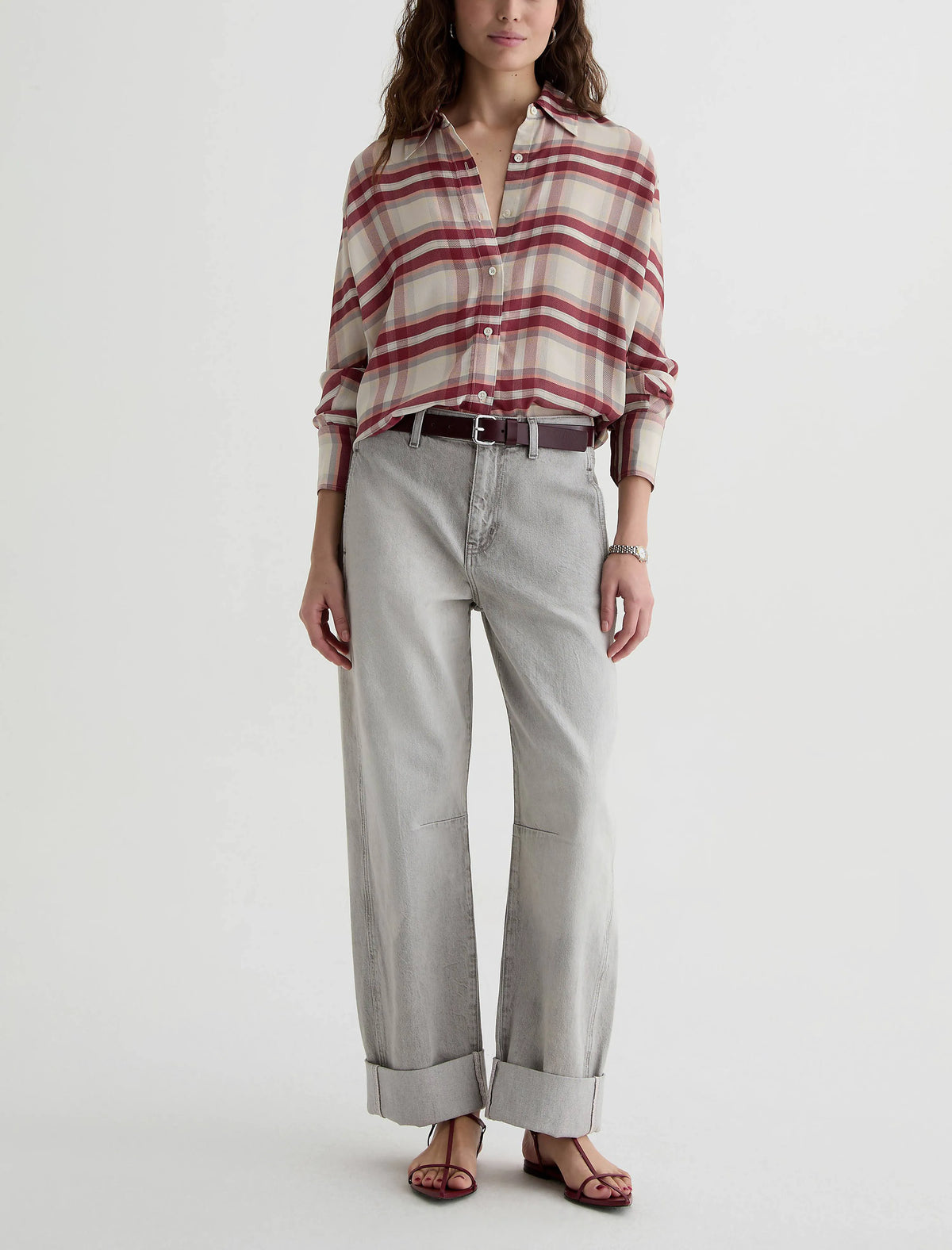 DESERT PLAID GREY MULTI