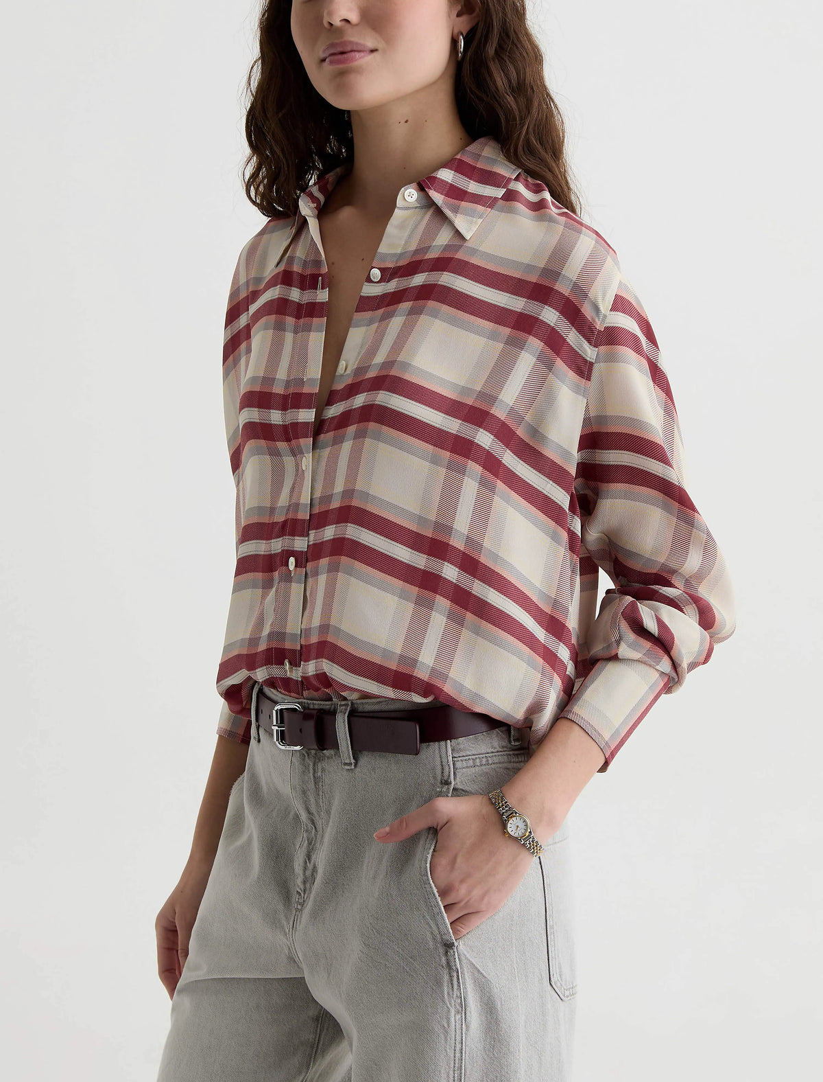 DESERT PLAID GREY MULTI