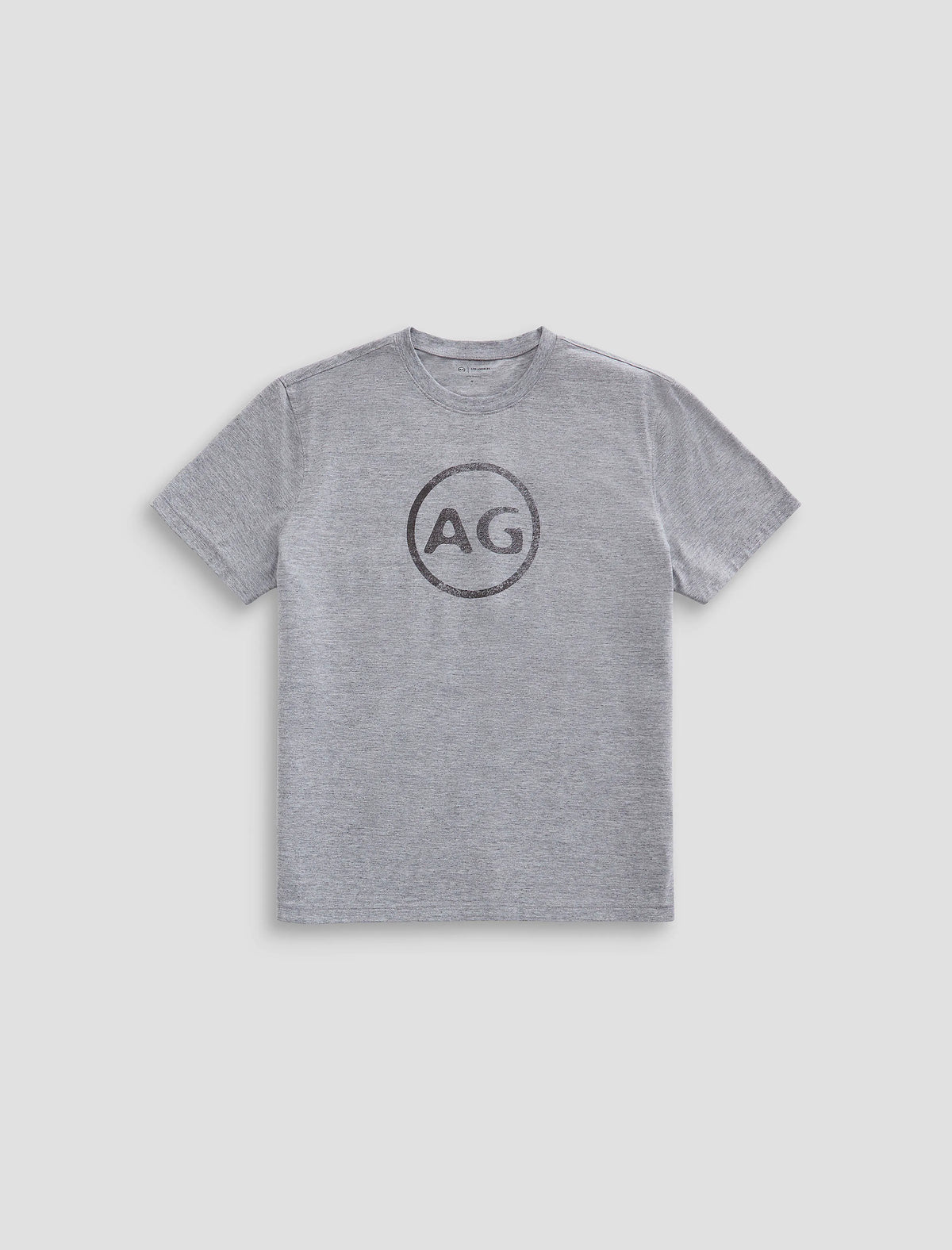 MENS AG DISTRESS LOGO- HEATHER