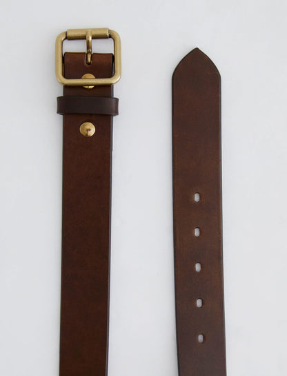 BROWN/BRASS